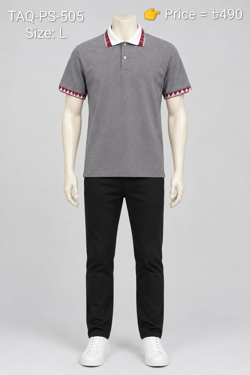 TAQIN Men's Polo & T-Shirt Collection - Image 12