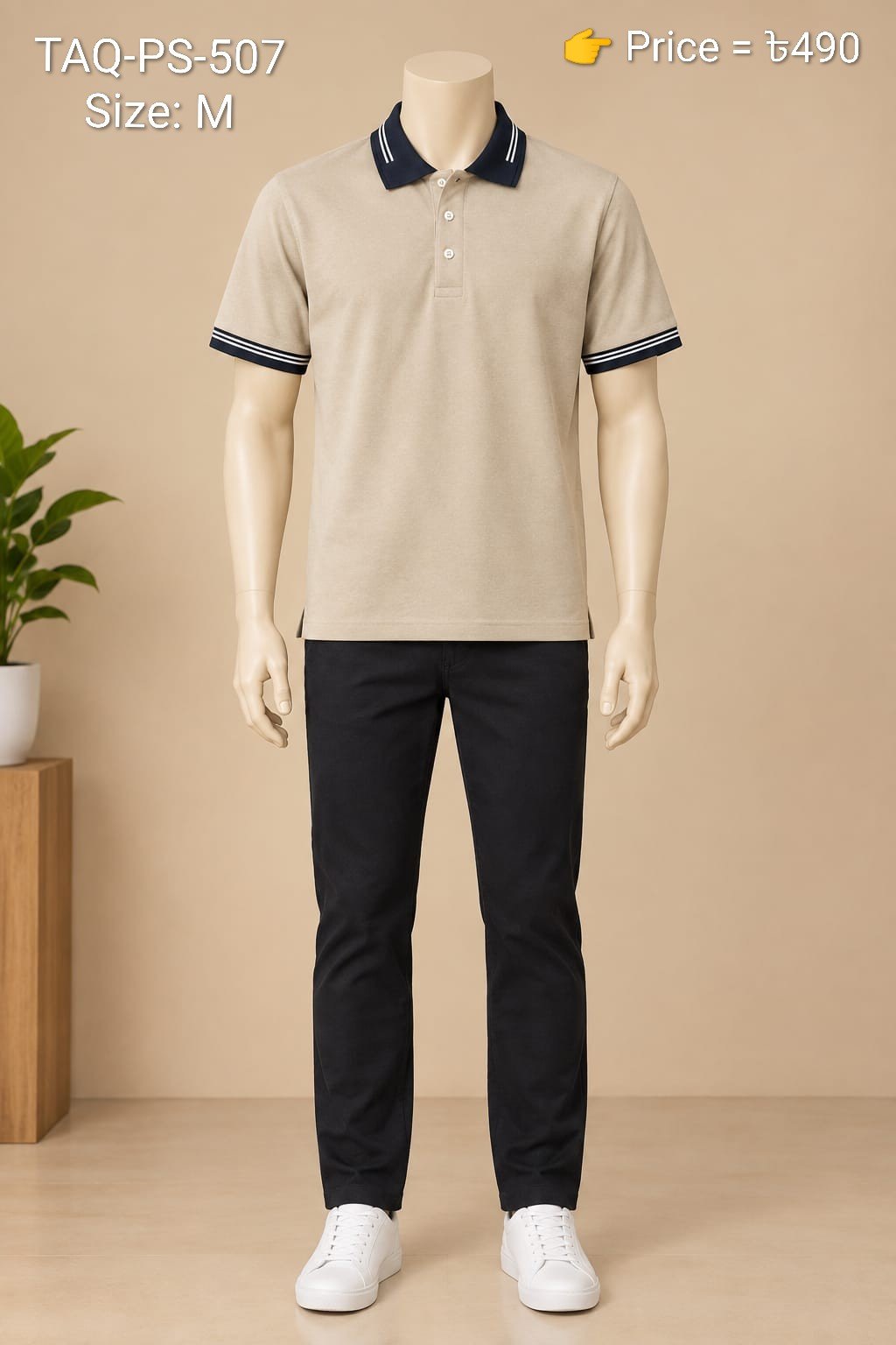 TAQIN Men's Polo & T-Shirt Collection - Image 10