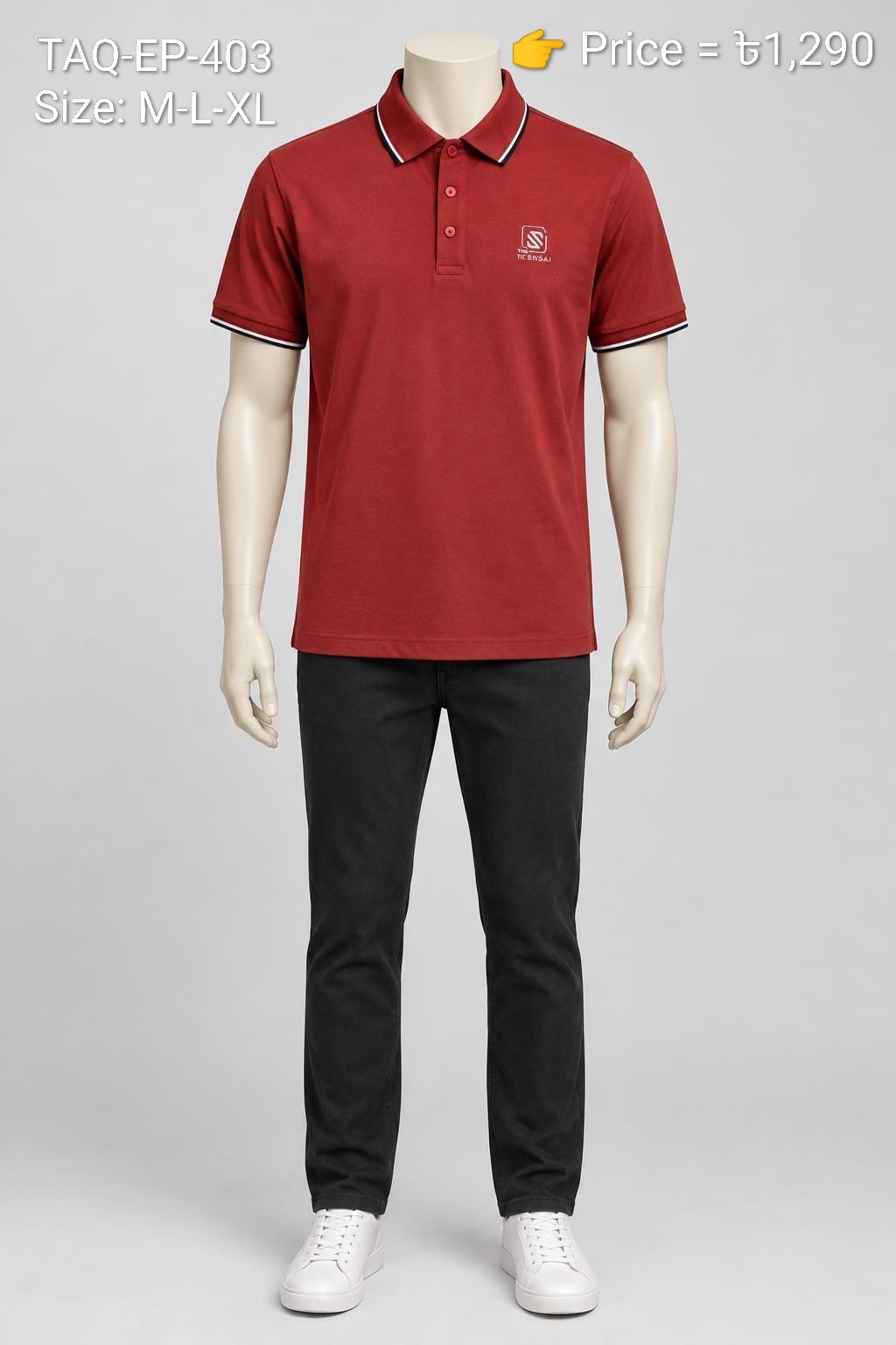 TAQIN Men's Polo & T-Shirt Collection - Image 3