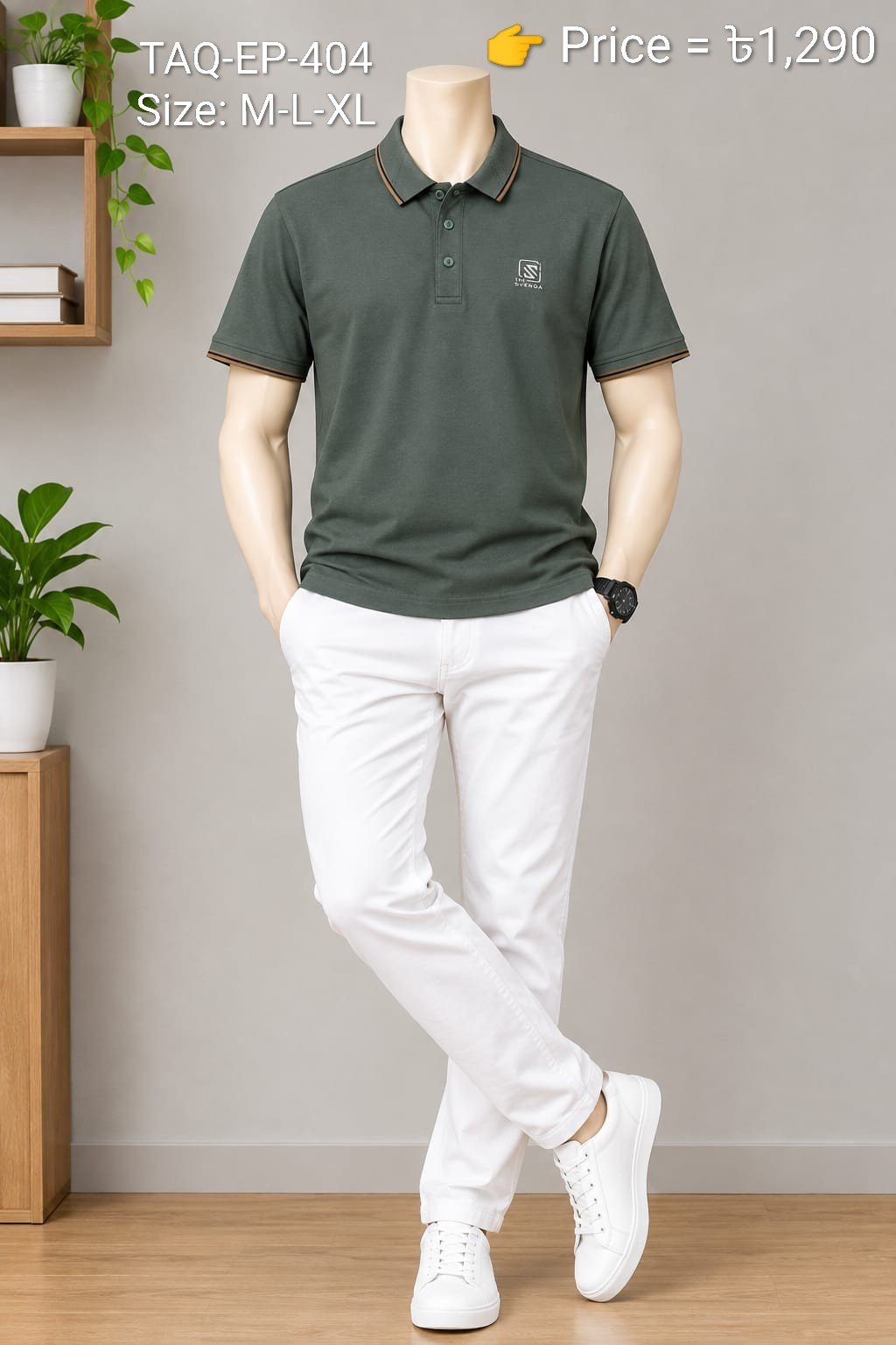 TAQIN Men's Polo & T-Shirt Collection - Image 4