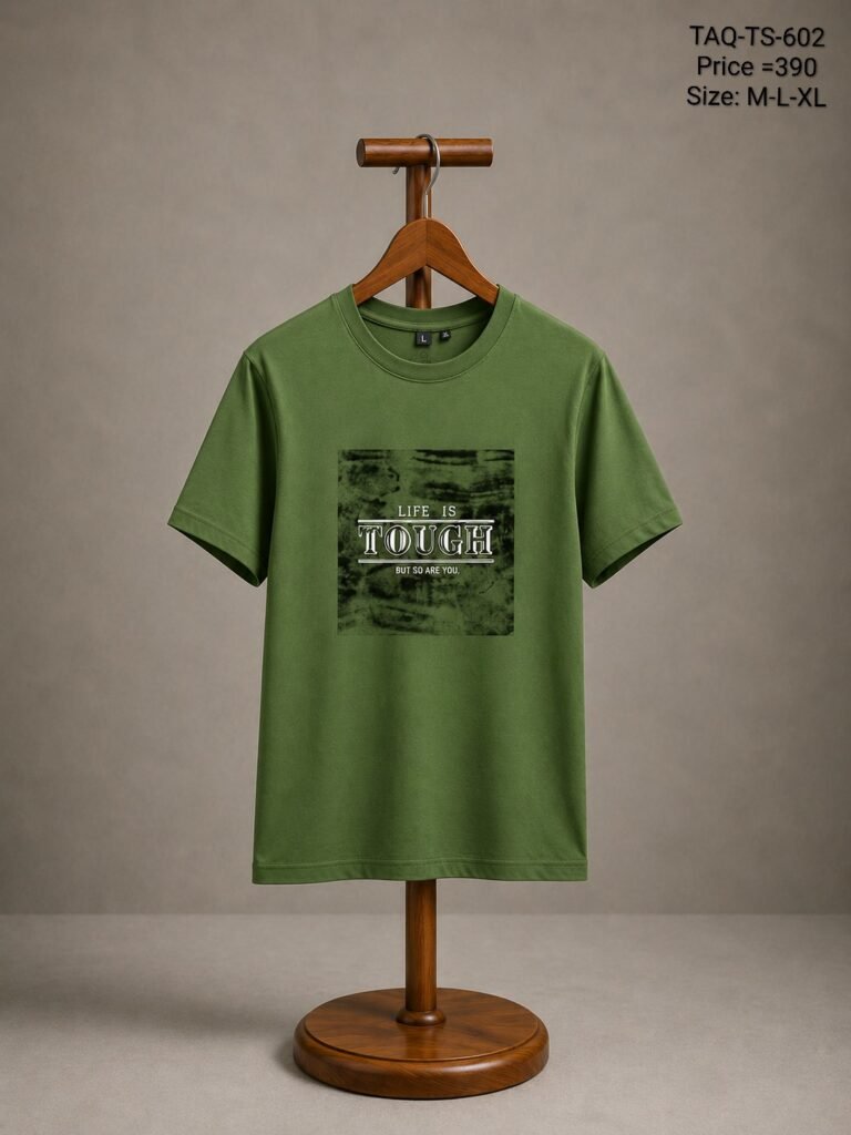 TAQIN Smart-Casual Cotton T Shirt