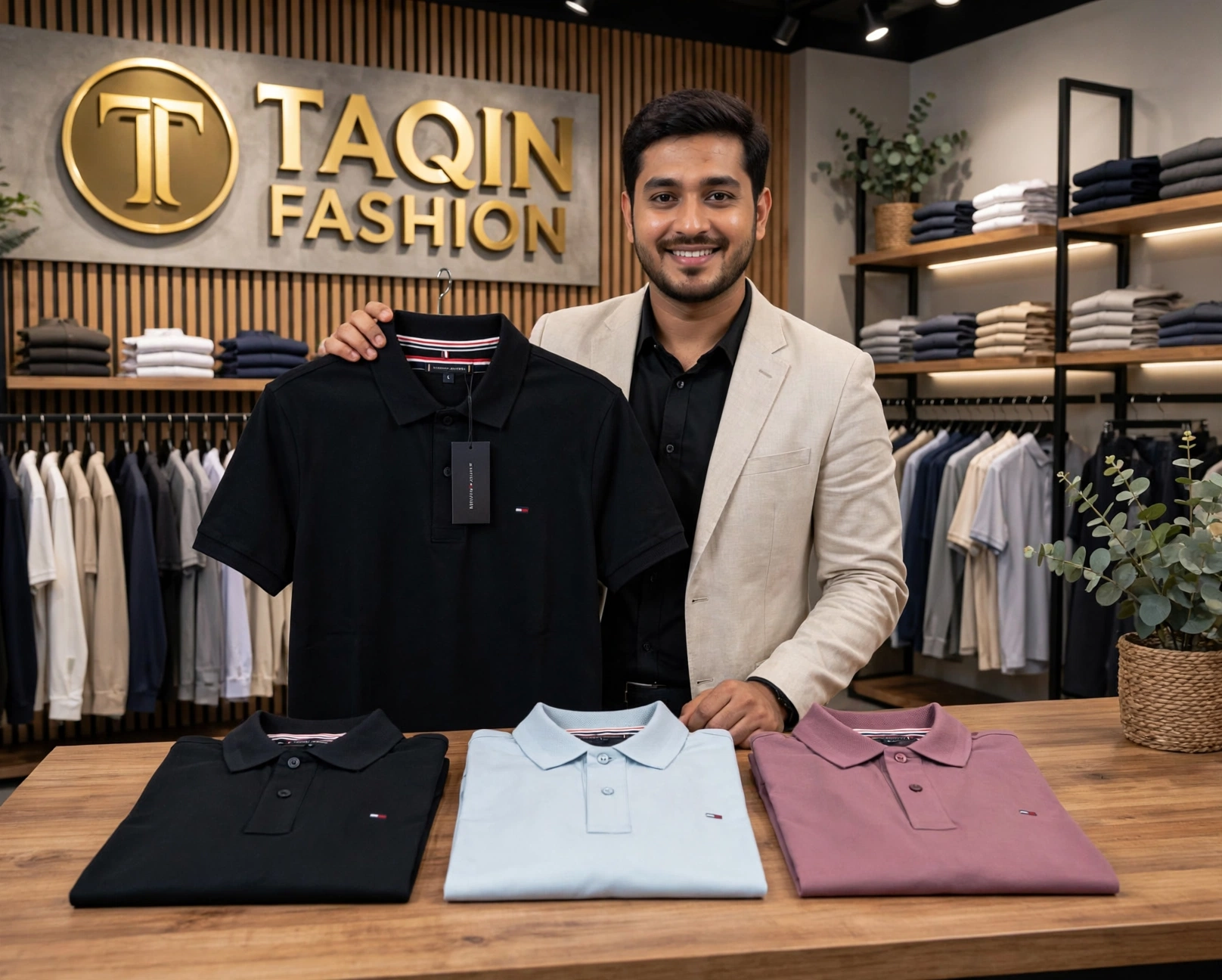 TAQIN Men's Polo & T-Shirt Collection - Image 30